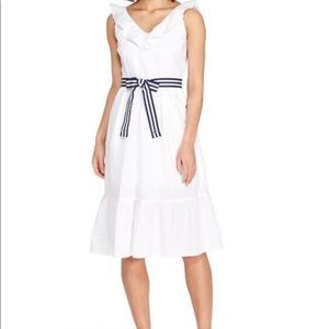 Vineyard Vines For Target Tie Ruffle midi dress